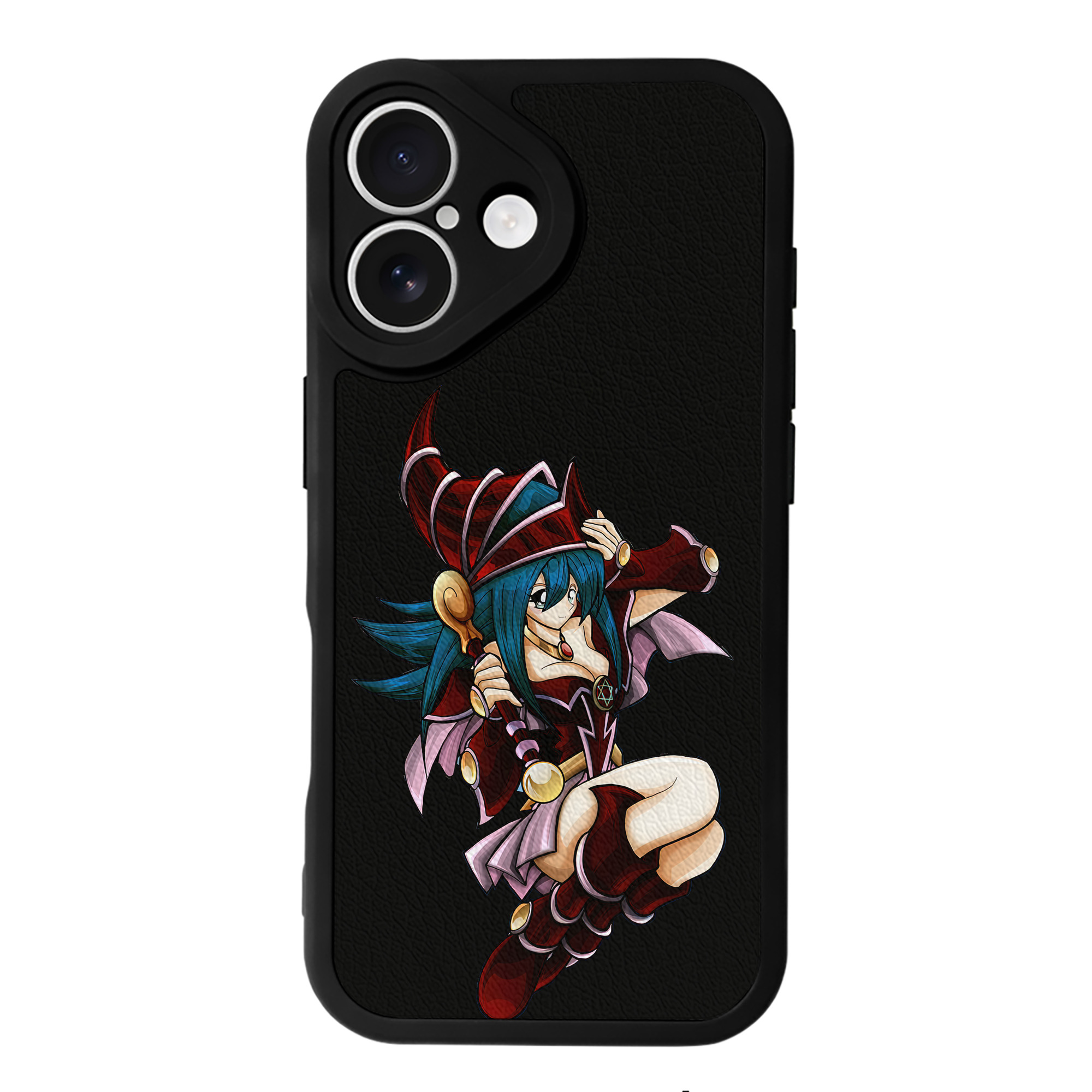 遊☆戯☆王 Yu-Gi-Oh! 【iPhone 16シリーズ対応】シリコンスマホケース（レザー調） 材質：シリコン